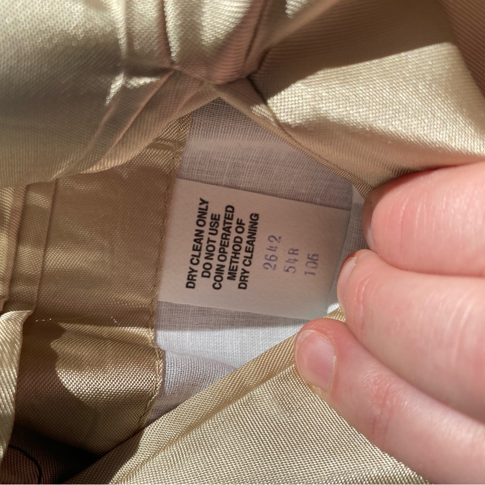 Sport Coat 54R; color Raspberry